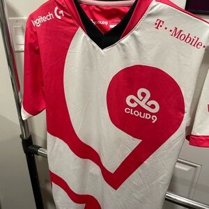 Cloud 9 League of Legends Esports Team Jersey Limited Edition Magenta T-Mobile